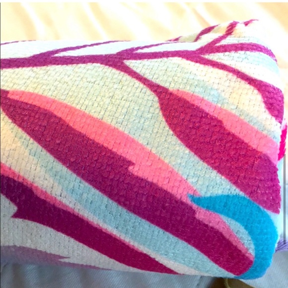 Colorful Palms Chevron Round Beach 🏖 Towel NWT - Picture 2 of 7